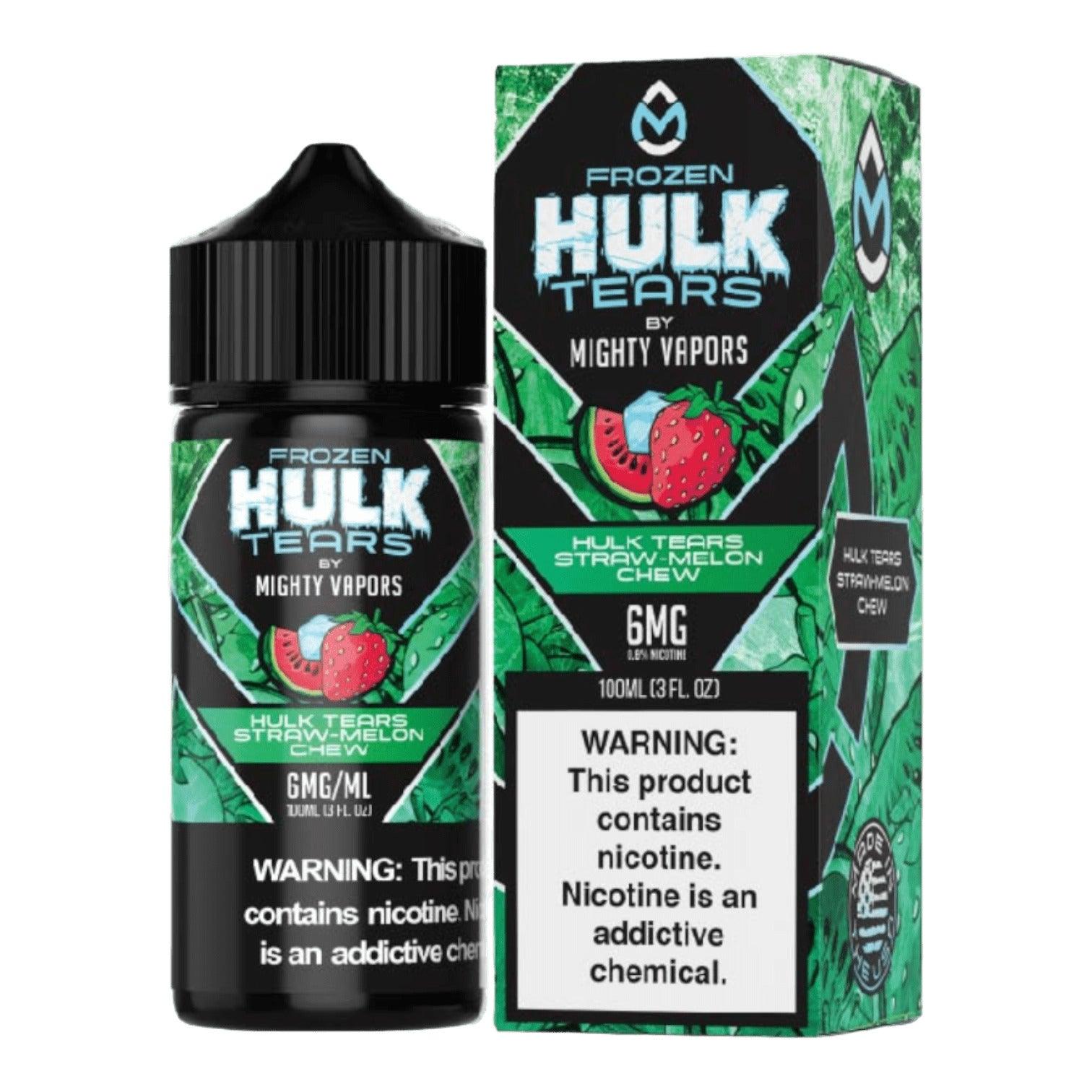 Frozen Hulk Tears By Mighty Vapors E-Liquid (100ml) | Eliquidstop