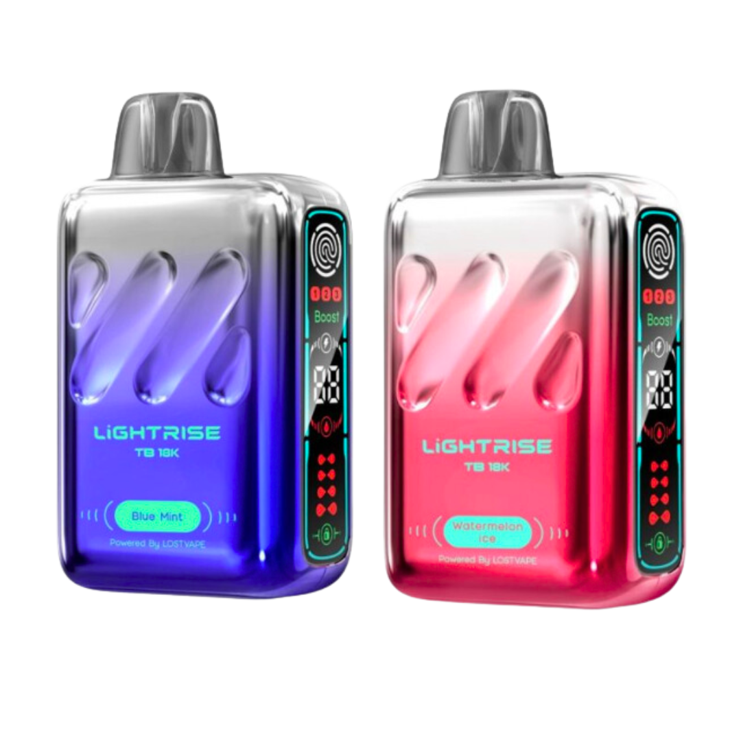 Lost Vape Lightrise TB 18k Vape Disposable (18,000 Puffs) Full-Screen Touch Button | Eliquidstop Lost Vape Lightrise TB 18k Vape Disposable (18,000 Puffs) Full-Screen Touch Button | Eliquidstop