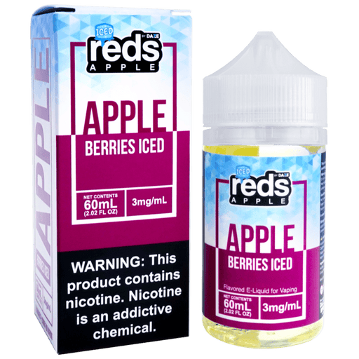 Berries ICED Reds Apple by 7 Daze E-Liquid (60ml)(ON SALE) - Eliquidstop