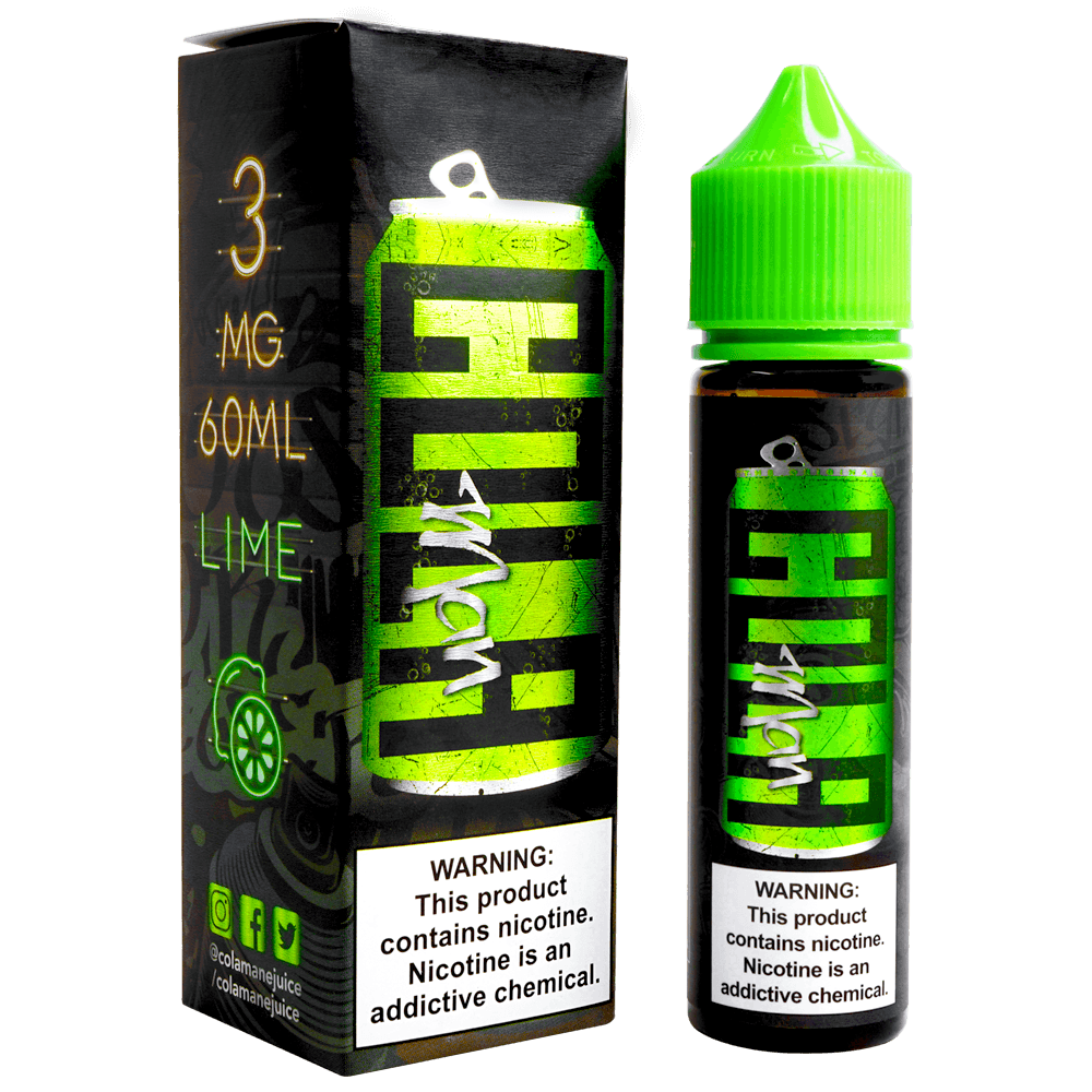 cola man vape juice Cola Man Lime By Cola Man E-Liquid (60ml)(ON SALE)