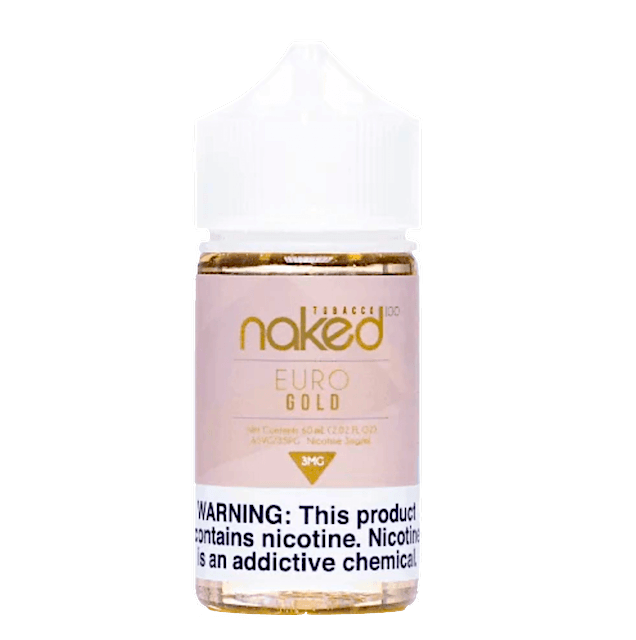 naked euro gold vape juice Euro Gold by Naked 100 E-Liquid (60ml)