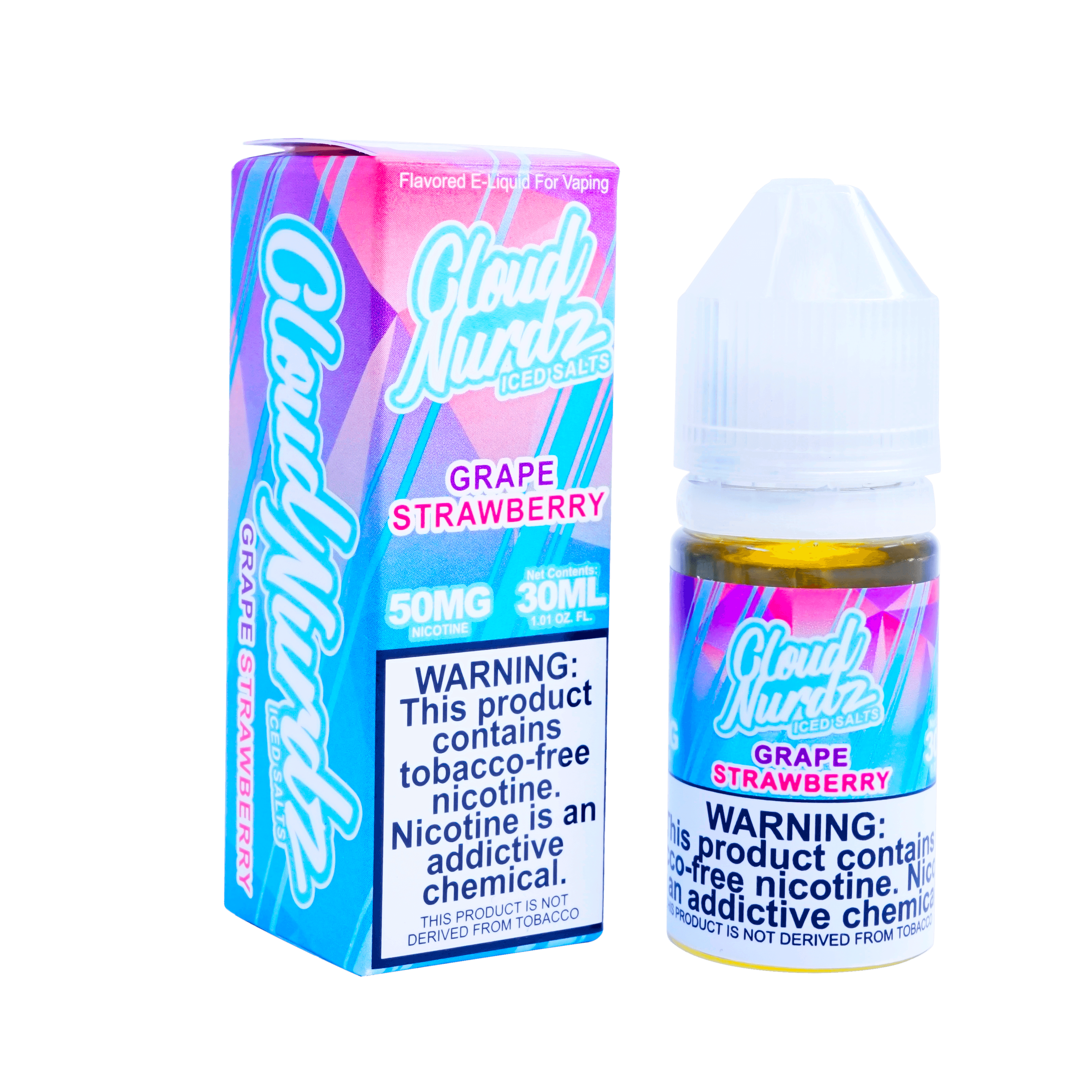 cloud nurdz tobacco CLOUD NURDZ SALTED CARAMEL TOBACCO MTL E-LIQUID Cloud Nurdz E-Liquid - Grape