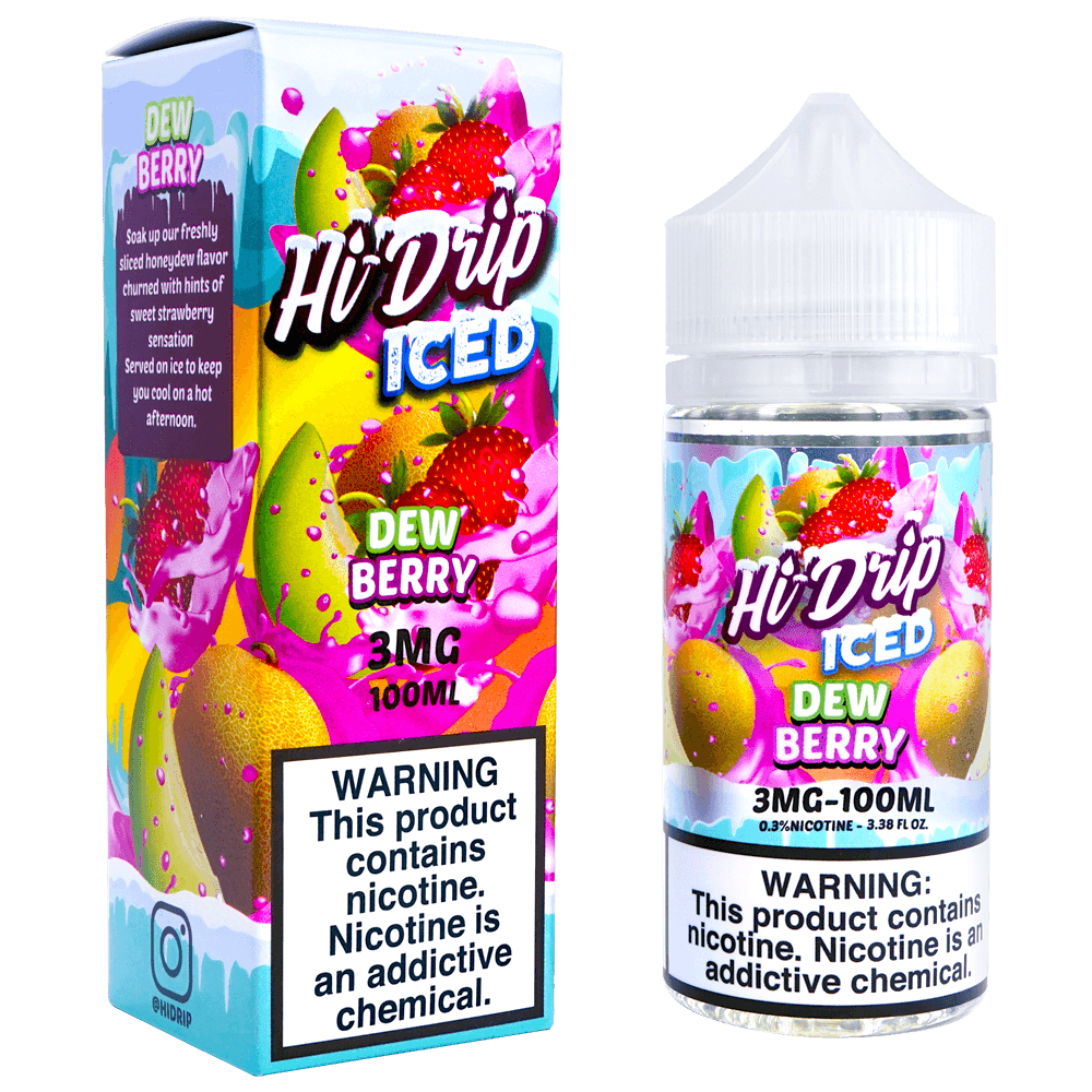 ICED Dewberry By HI-DRIP E-Liquid (100ml) | Eliquidstop