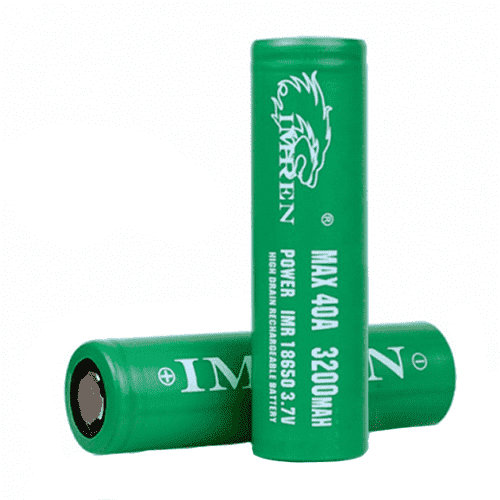 imren vape batteries Imren 18650 (3200mah) 40A High Drain Rechargeable Battery (2 pack)