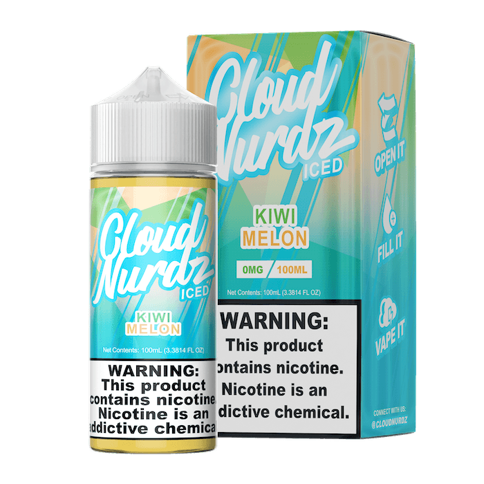 Kiwi Melon ICED By Cloud Nurdz E-Liquid (100ml)(ON SALE) | Eliquidstop Kiwi Melon ICED By Cloud Nurdz E-Liquid (100ml)(ON SALE) | Eliquidstop