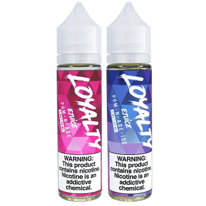 vape juice combo sale Packs Loyalty Pom-N-Ade Combo Pack (2x 60ml)(ON SALE) Flavor:Fuji Apple 11mg 0Mg Nicotine Vape: Complete