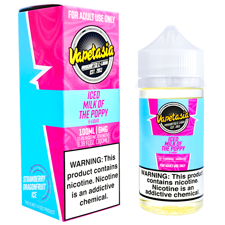 Milk of the Poppy ICED By Vapetasia E-Liquid (ON SALE) | Eliquidstop Milk of the Poppy ICED By Vapetasia E-Liquid (ON SALE) | Eliquidstop