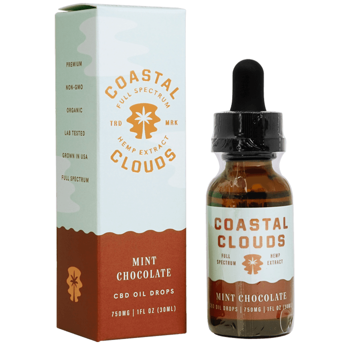 chocolate mint vape juice FULL Spectrum CBD by Coastal Clouds CBD (30ml) ohm:1.2 Vape in Riyadh 25000 Raz Vape Flavors: