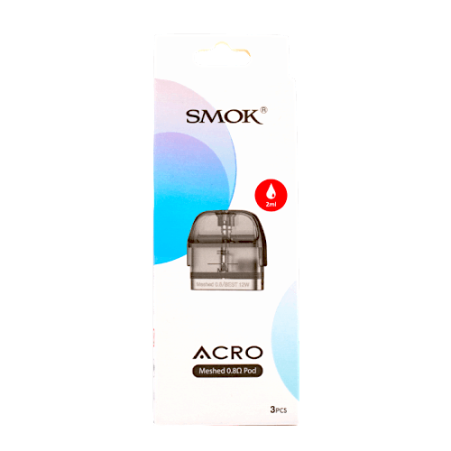 SMOK ACRO Empty Replacement Pods (3 Pack)(ON SALE) | Eliquidstop SMOK ACRO Empty Replacement Pods (3 Pack)(ON SALE) | Eliquidstop