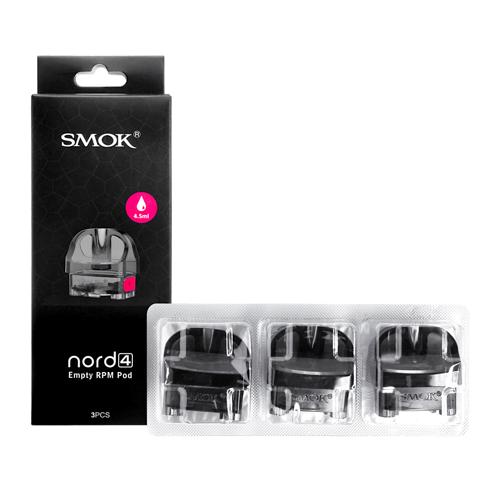 SMOK Nord 4 Replacement Pod (3 Pack) | Eliquidstop SMOK Nord 4 Replacement Pod (3 Pack) | Eliquidstop