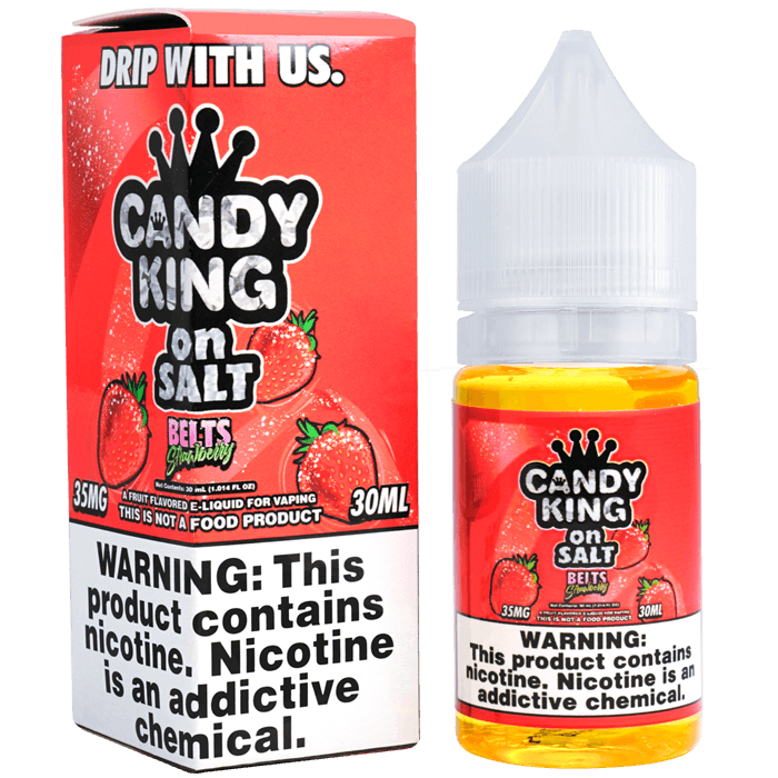 Strawberry Belts Salt Nic by Candy King (30ml)