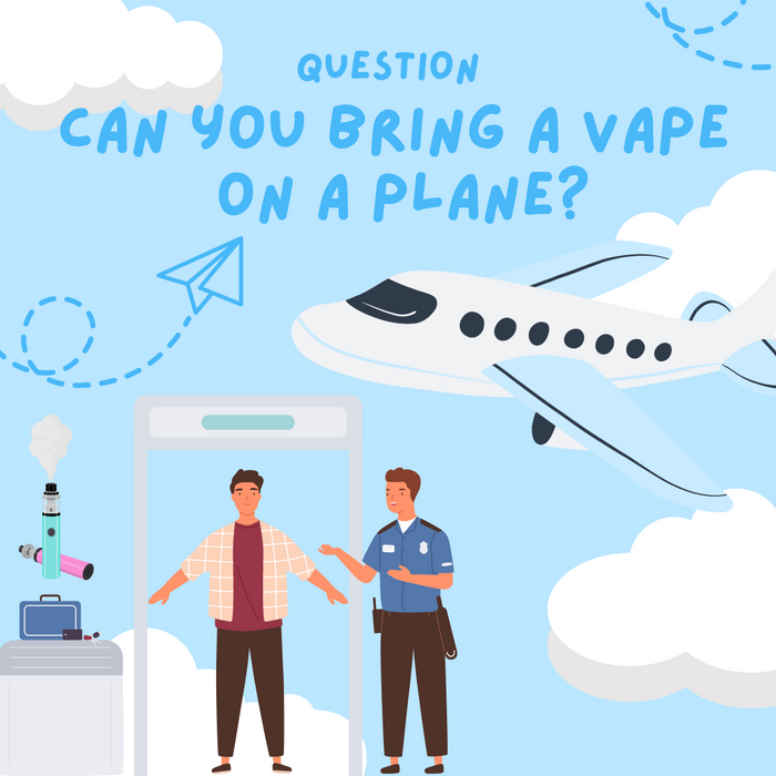 Can you bring a vape on a plane?