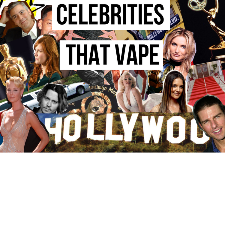 Wanna know which of your favorite celebrities vape? - Eliquidstop