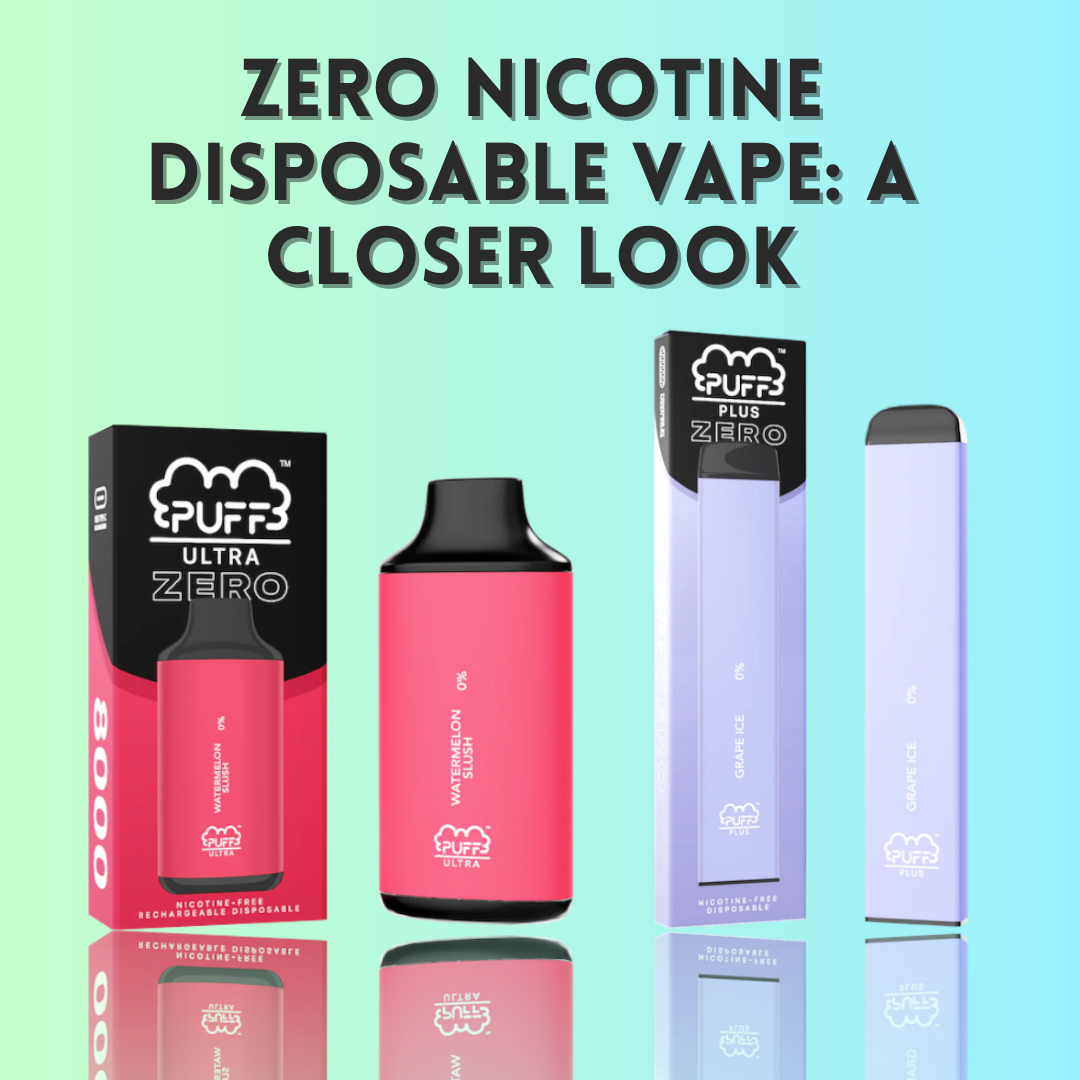 Zero nicotine disposable vape: A Closer Look | Eliquidstop