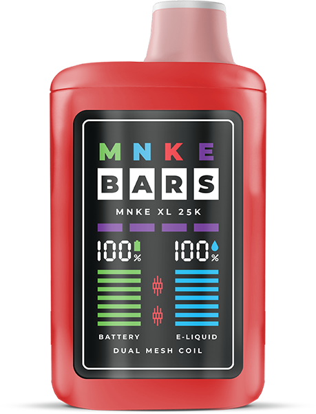 MNKE Bars XL 25K Vape Disposable | Bright LED Display | Eliquidstop
