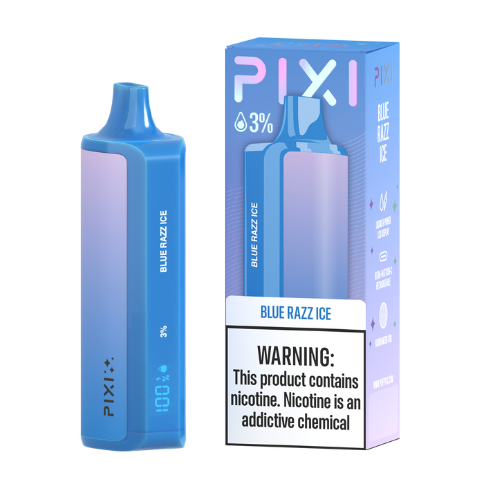 PIXI Vape Disposable (8000 Puffs) 3% Nicotine | LCD Display | Eliquidstop PIXI Vape Disposable (8000 Puffs) 3% Nicotine | LCD Display | Eliquidstop