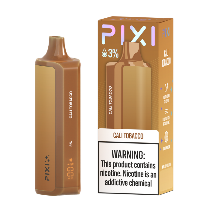 PIXI Vape Disposable (8000 Puffs) 3% Nicotine | LCD Display | Eliquidstop PIXI Vape Disposable (8000 Puffs) 3% Nicotine | LCD Display | Eliquidstop