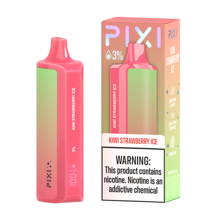 PIXI Vape Disposable (8000 Puffs) 3% Nicotine | LCD Display | Eliquidstop PIXI Vape Disposable (8000 Puffs) 3% Nicotine | LCD Display | Eliquidstop