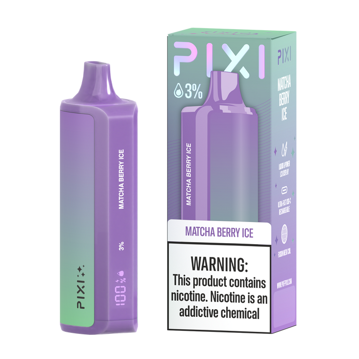 PIXI Vape Disposable (8000 Puffs) 3% Nicotine | LCD Display