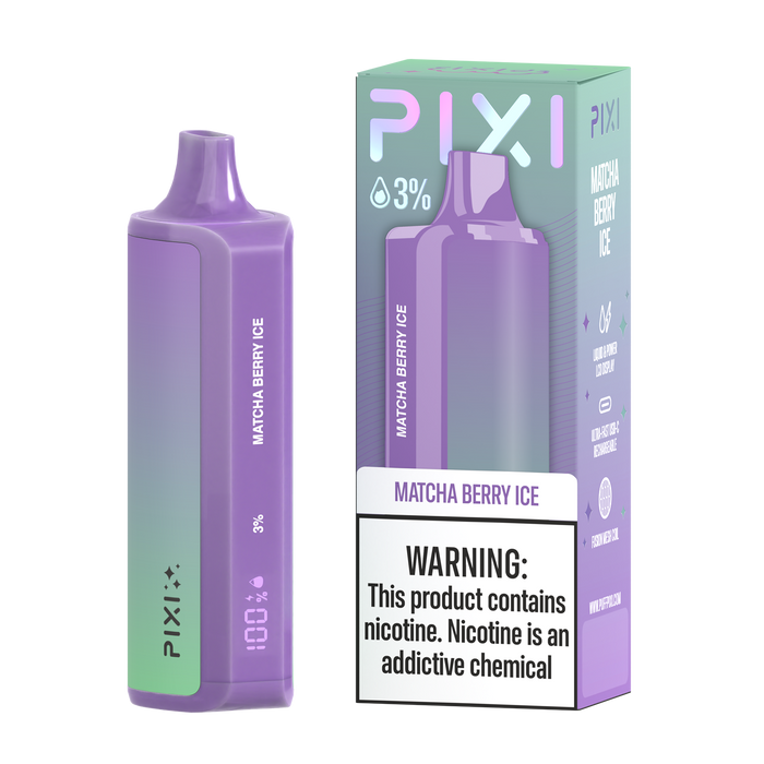 PIXI Vape Disposable (8000 Puffs) 3% Nicotine | LCD Display | Eliquidstop PIXI Vape Disposable (8000 Puffs) 3% Nicotine | LCD Display | Eliquidstop