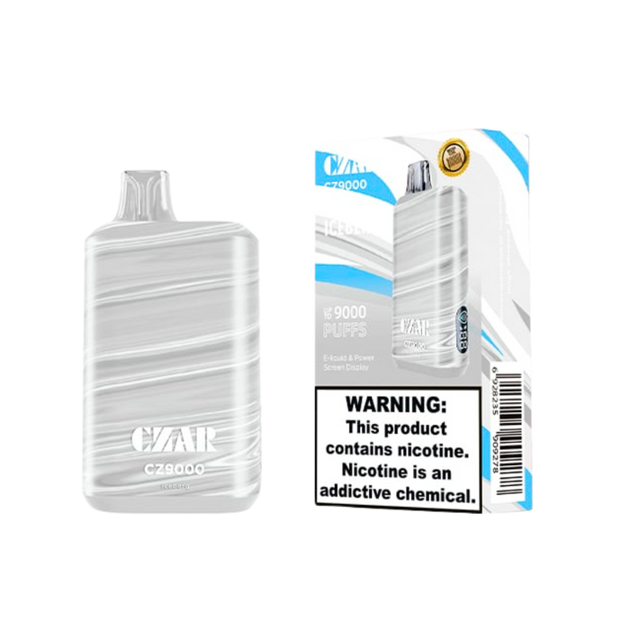 CZAR CZ9000 Vape Disposable (9,000 Puffs) Sleek Design High-Performance | Eliquidstop CZAR CZ9000 Vape Disposable (9,000 Puffs) Sleek Design High-Performance | Eliquidstop