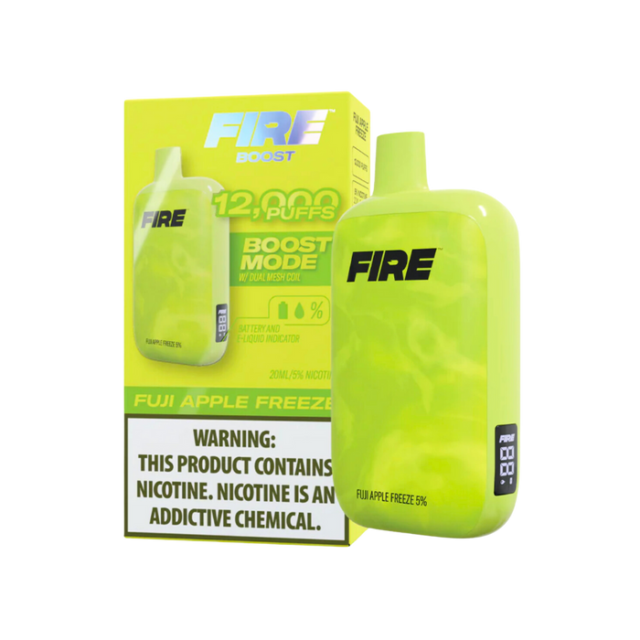 FIRE BOOST Disposable (12,000 Puffs) 20ml Liquid | Short Circuit Protection | Eliquidstop FIRE BOOST Disposable (12,000 Puffs) 20ml Liquid | Short Circuit Protection | Eliquidstop