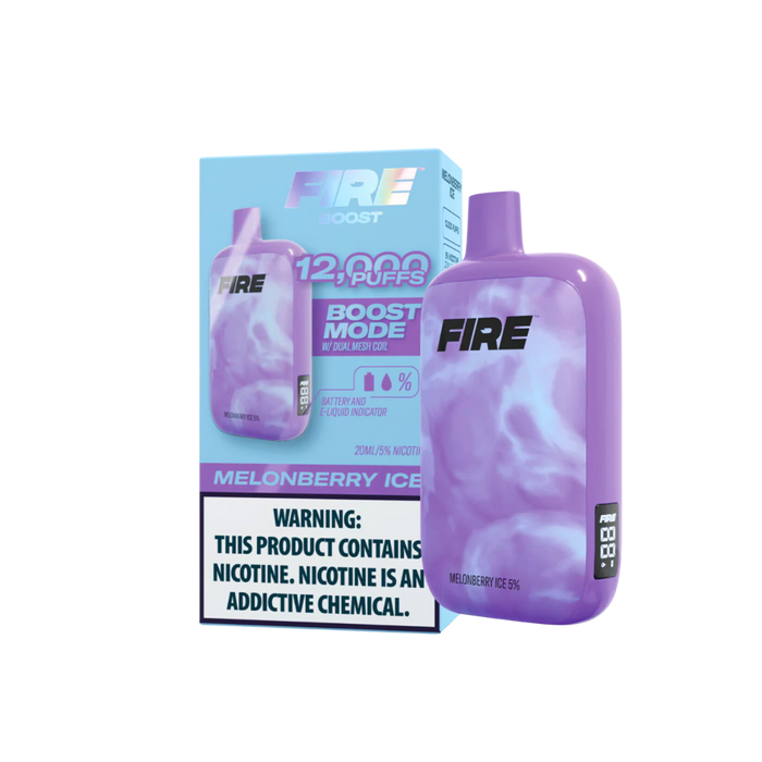 FIRE BOOST Disposable (12,000 Puffs) 20ml Liquid | Short Circuit Protection | Eliquidstop FIRE BOOST Disposable (12,000 Puffs) 20ml Liquid | Short Circuit Protection | Eliquidstop