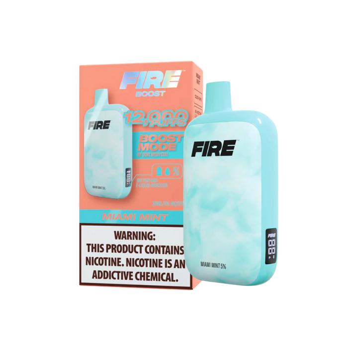 FIRE BOOST Disposable (12,000 Puffs) 20ml Liquid | Short Circuit Protection