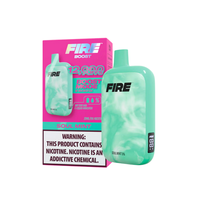 FIRE BOOST Disposable (12,000 Puffs) 20ml Liquid | Short Circuit Protection | Eliquidstop FIRE BOOST Disposable (12,000 Puffs) 20ml Liquid | Short Circuit Protection | Eliquidstop