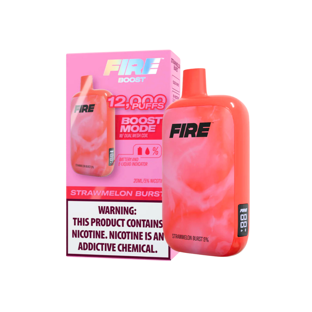 12 femout vape FIRE BOOST Disposable (12,000 Puffs) 20ml Liquid | Short Circuit Protection