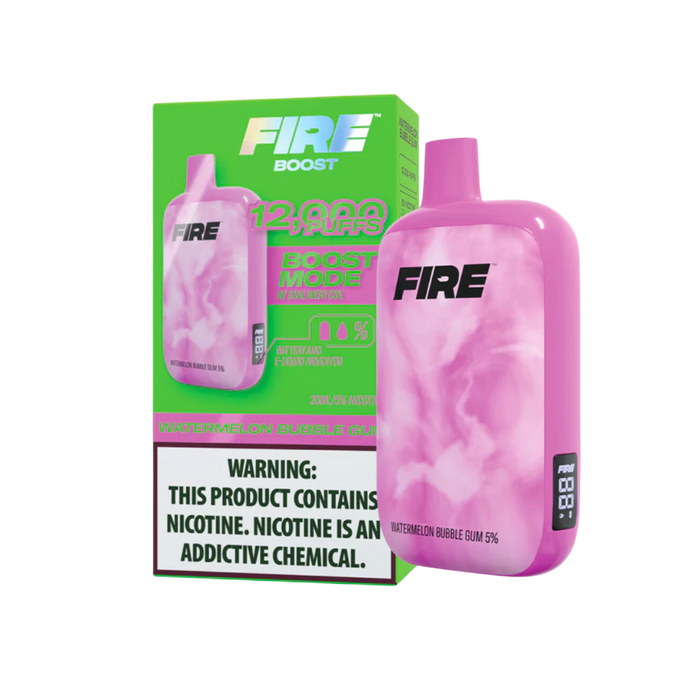 FIRE BOOST Disposable (12,000 Puffs) 20ml Liquid | Short Circuit Protection | Eliquidstop FIRE BOOST Disposable (12,000 Puffs) 20ml Liquid | Short Circuit Protection | Eliquidstop