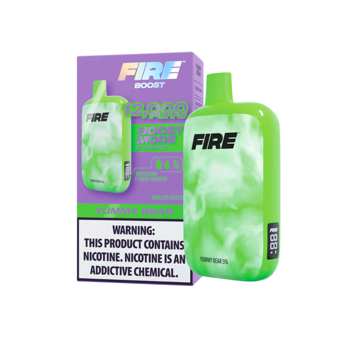 FIRE BOOST Disposable (12,000 Puffs) 20ml Liquid | Short Circuit Protection | Eliquidstop FIRE BOOST Disposable (12,000 Puffs) 20ml Liquid | Short Circuit Protection | Eliquidstop