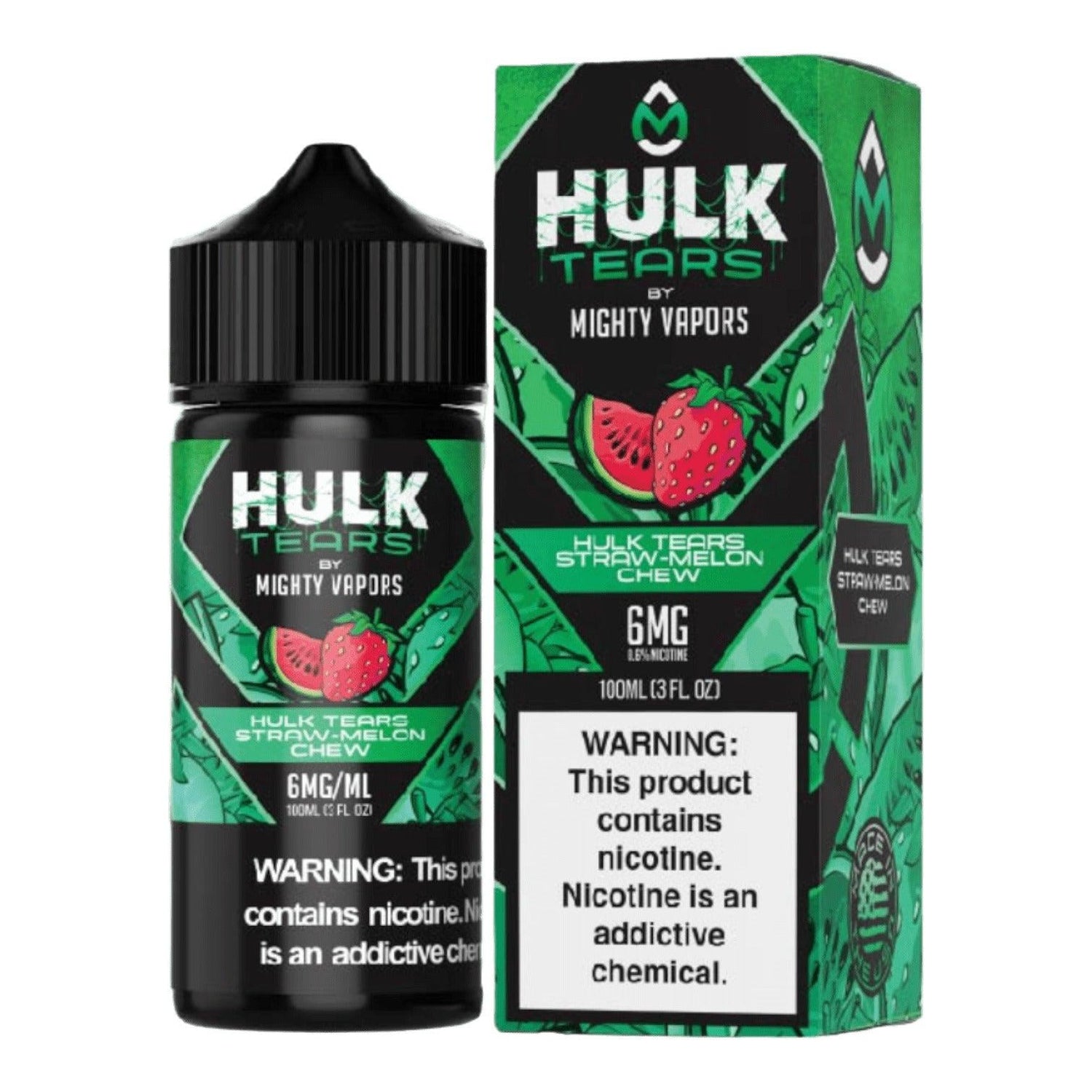 Hulk Tears By Mighty Vapors E-Liquid (100ml) - Eliquidstop