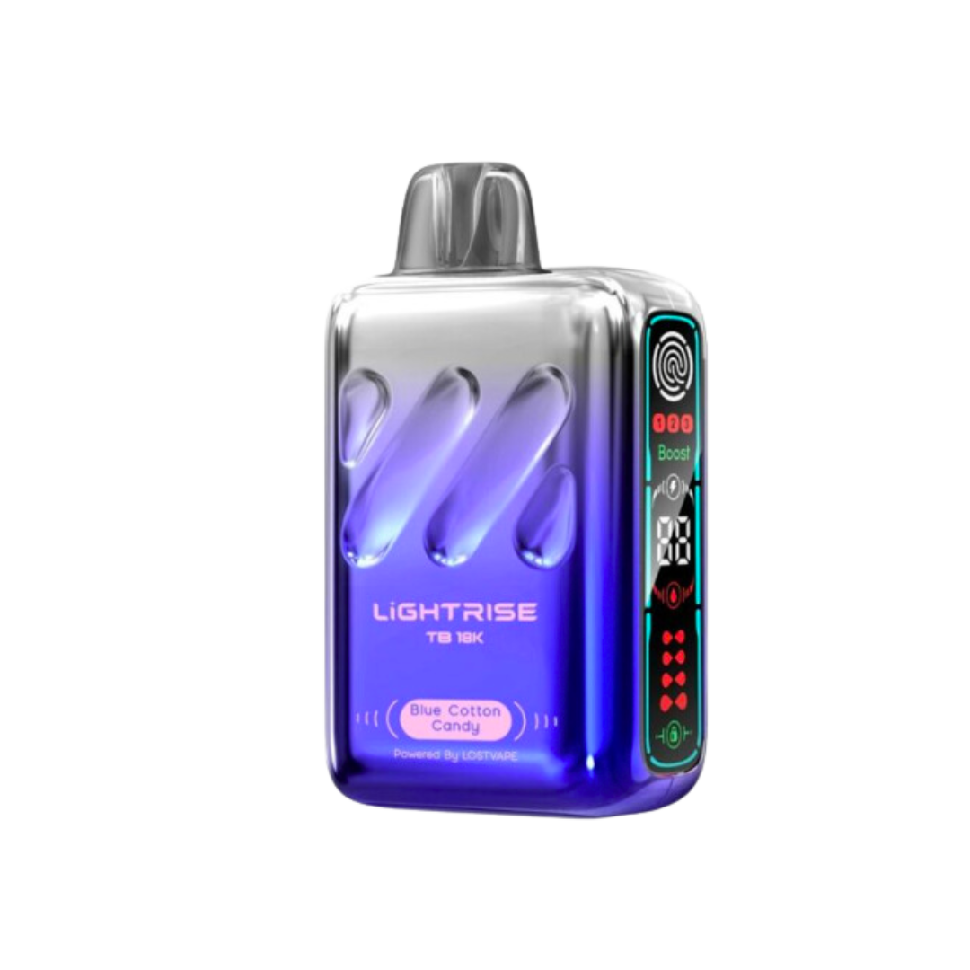 Lost Vape Lightrise TB 18k Vape Disposable (18,000 Puffs) Full-Screen Touch  Button