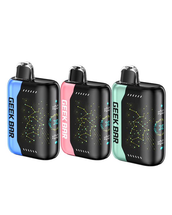 Geek Bar Pulse X vape disposable | 25k Puffs | 3D Curved LED Display | Eliquidstop Geek Bar Pulse X vape disposable | 25k Puffs | 3D Curved LED Display | Eliquidstop