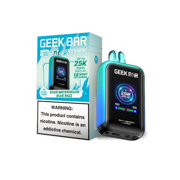 Geek Bar Sky View disposable | 25k Puffs | 1.8 HD Screen