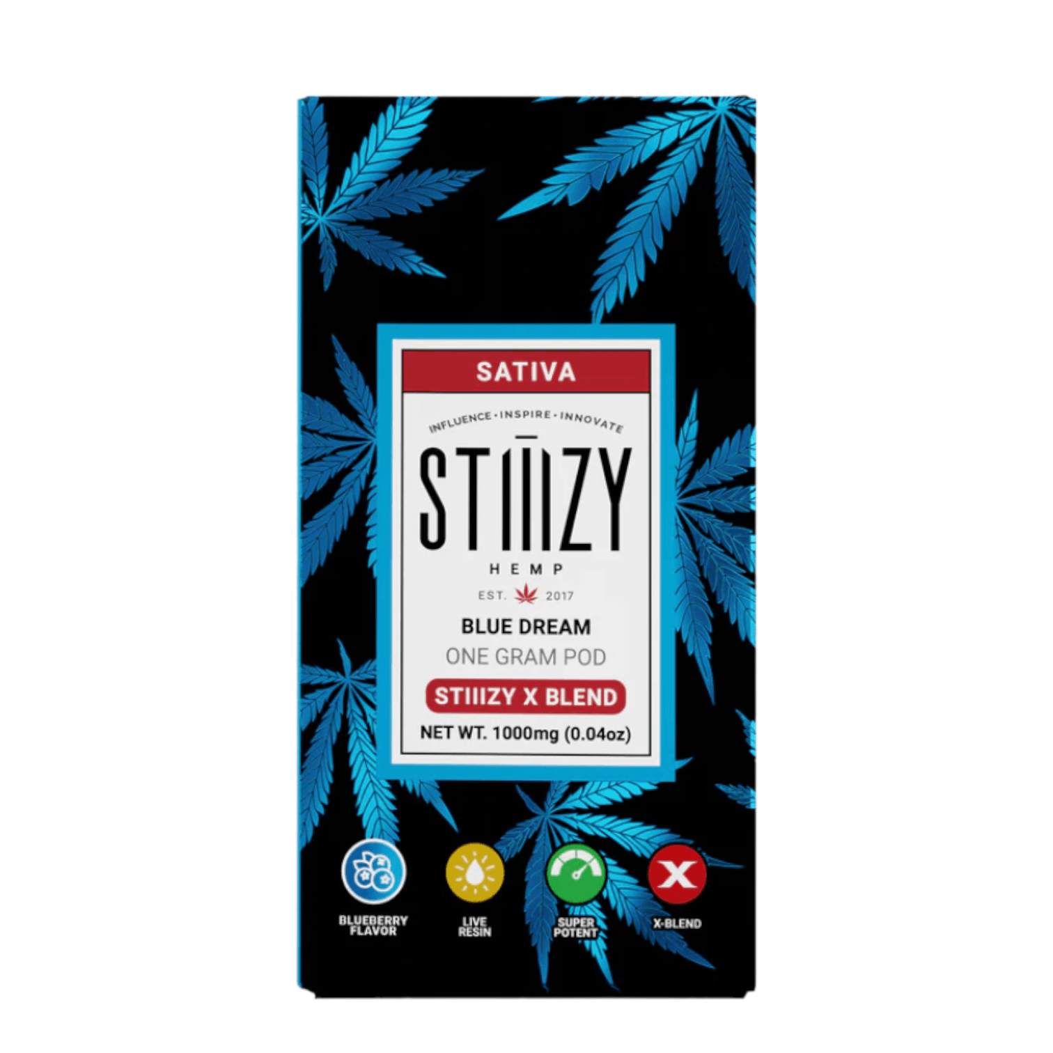 STIIIZY X-Blend Pods by STIIIZY | HEMP | 1 Gram Pod | STIIIZY  Eliquidstop