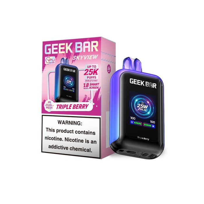 Geek Bar Sky View disposable | 25k Puffs | 1.8 HD Screen | Eliquidstop Geek Bar Sky View disposable | 25k Puffs | 1.8 HD Screen | Eliquidstop