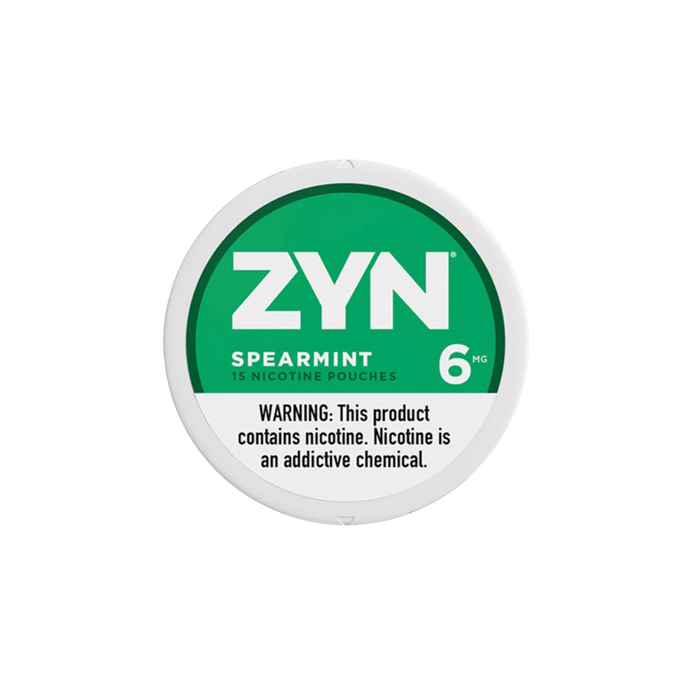 Zyn Nicotine Pouches (15 Count per Can) 5 Pack 3mg or 6mg