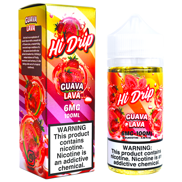 Guava Lava By HI-DRIP E-Liquid (100ml)