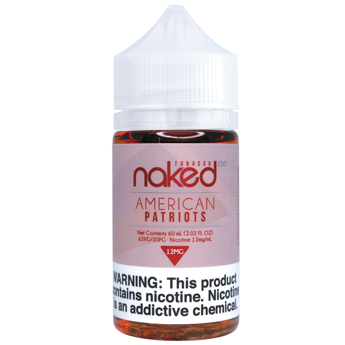 American Patriots Tobacco by Naked 100 E-Liquid (60ml) - Eliquidstop