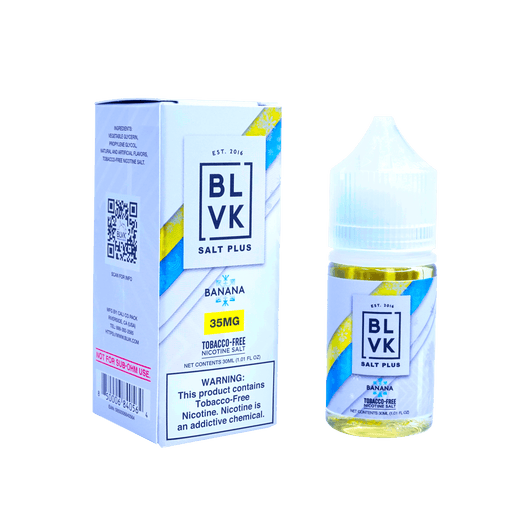 Banana ICE Plus TFN Salt Nic by BLVK Premium E-liquids (30ml) - Eliquidstop