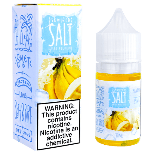 Banana ICE Salt Nic by Skwezed Salts (30ml) - Eliquidstop