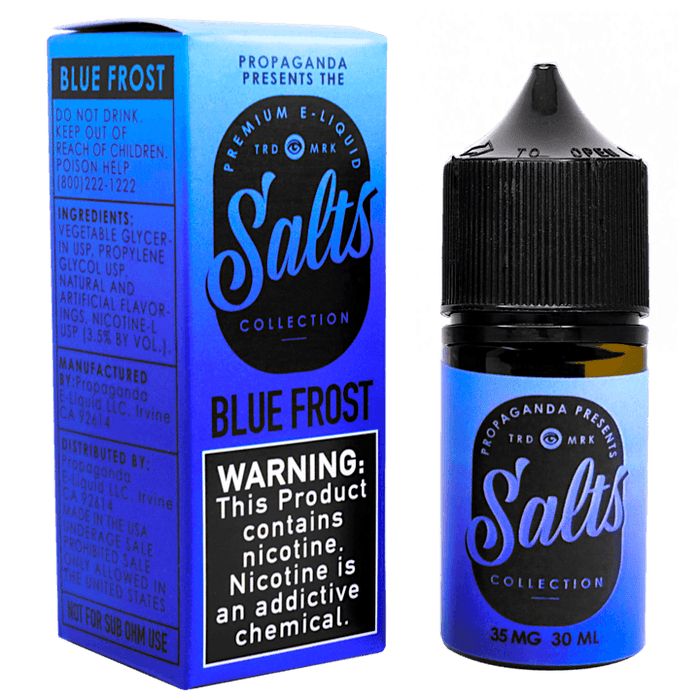 Blue Frost by Propaganda Premium Salt Nic (30ml) - Eliquidstop