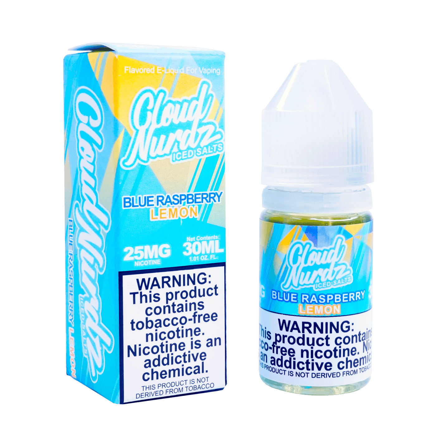 Blue Raspberry Lemon ICED TFN Salt Nic by Cloud Nurdz (30ml) (ON SALE ...