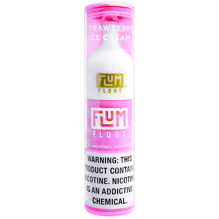 Flum Float Strawberry Ice Cream Limited Edition FLUM Float Disposable Device (3000 Puffs) (ON SALE) Flum Flum Float Strawberry Ice Cream Limited Edition FLUM Float Disposable Device (3000 Puffs) (ON SALE) Flum