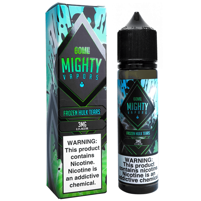Frozen Hulk Tears By Mighty Vapors E-Liquid (100ml) | Eliquidstop