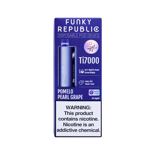 Funky Republic Ti7000 by ELF BAR (7000 Puffs) | Eliquidstop
