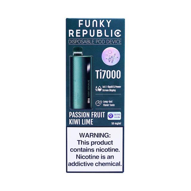 Funky Republic Ti7000 by ELF BAR (7000 Puffs) | Eliquidstop