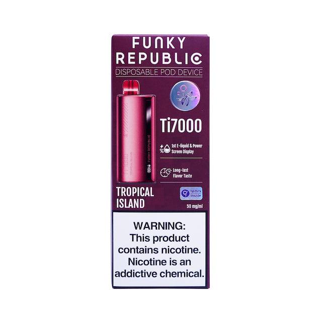 Funky Republic Ti7000 by ELF BAR (7000 Puffs) | Eliquidstop
